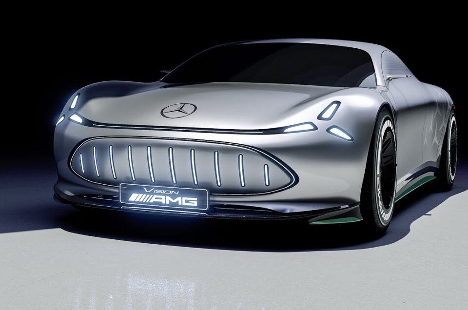 THE NEW MERCEDES VISION AMG | Next-Gen Mercedes-AMG Sports Car (PHOTO & VIDEO)