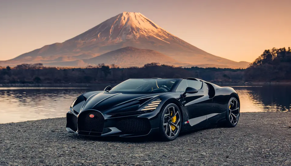 Here are new pictures of the astonishing Bugatti W16 Mistral in Japan (PHOTO & VIDEO)