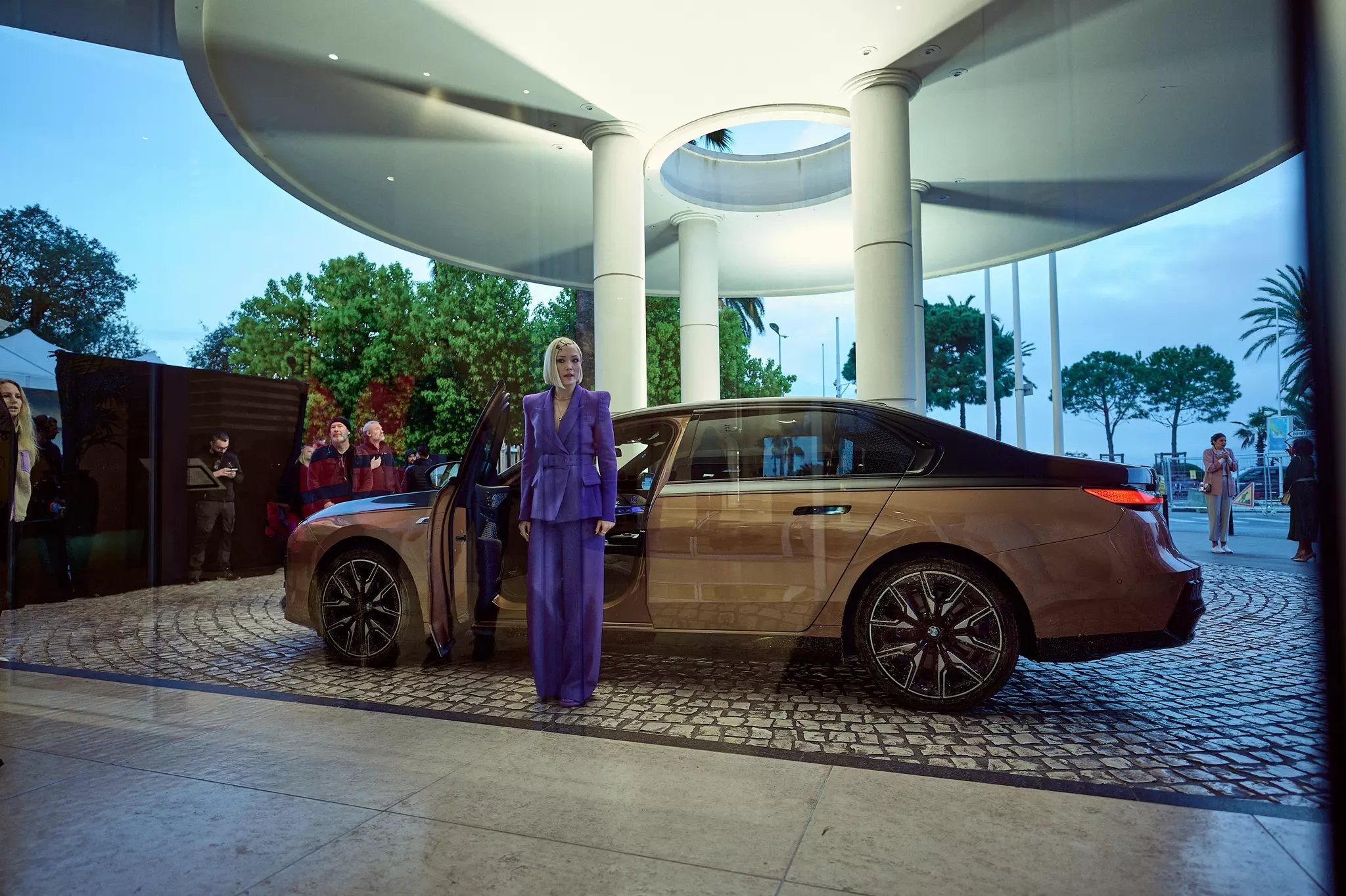 BMW filmed an action-packed short film with Uma Thurman