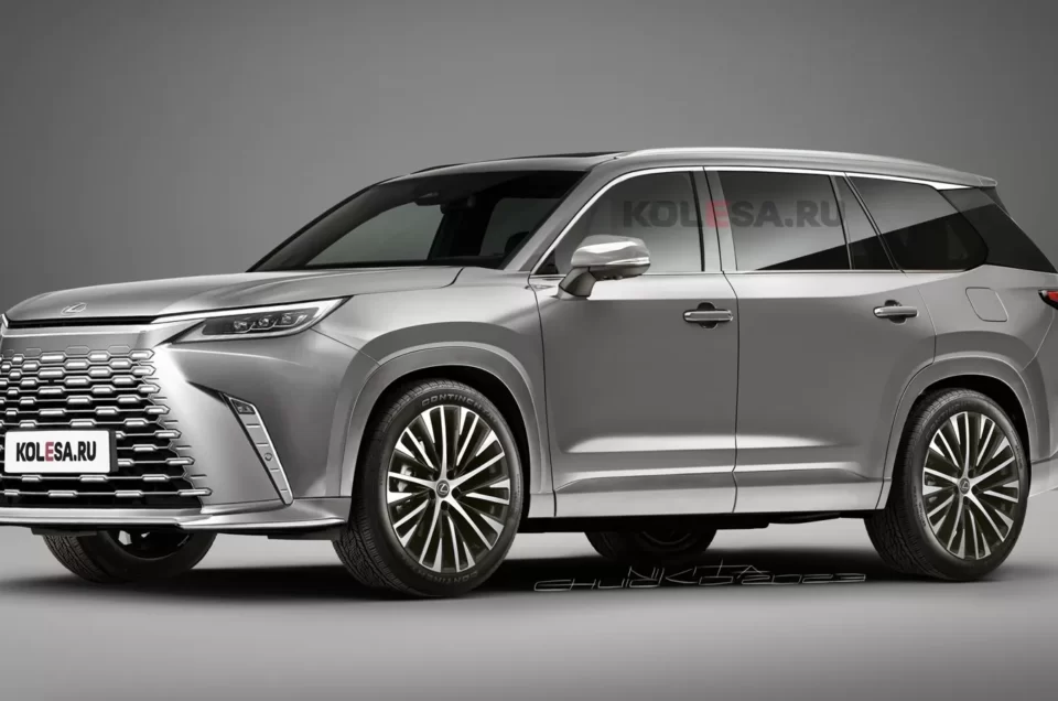 Large crossover Lexus TX: new images