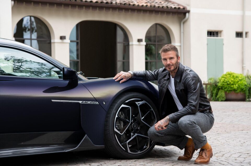 David Beckham Presented Two Exclusive Maserati (PHOTO)