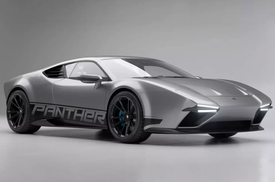Updated Supercar Based on Lamborghini with the Appearance of De Tomaso Pantera (PHOTO)