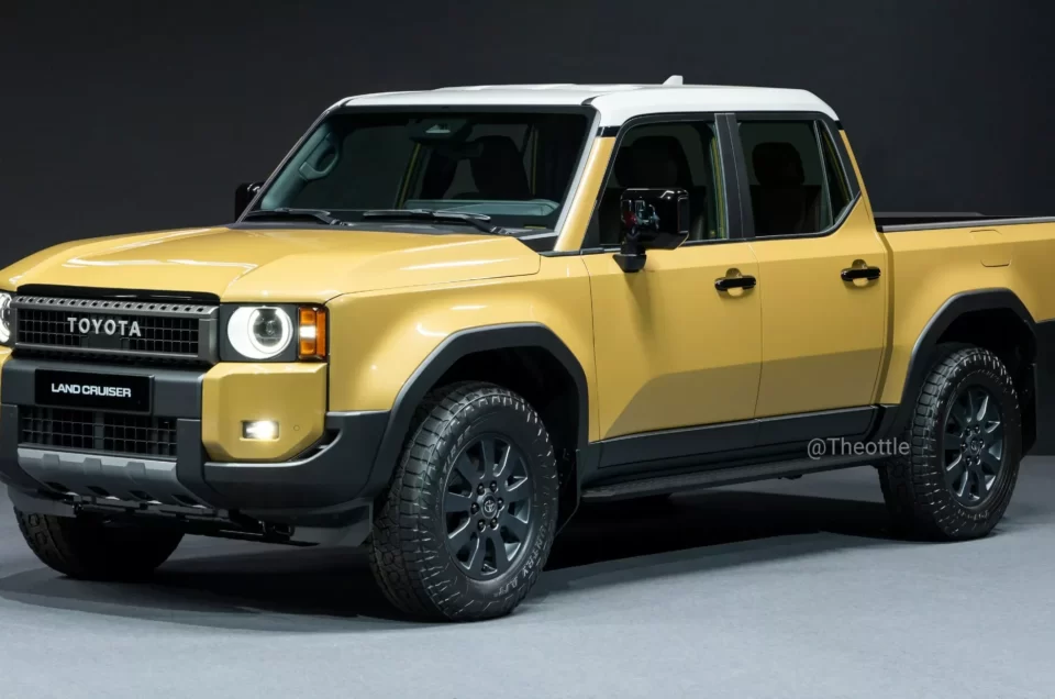 Please Toyota, Make This 2024 Land Cruiser Pickup Render A Reality (PHOTO & VIDEO)