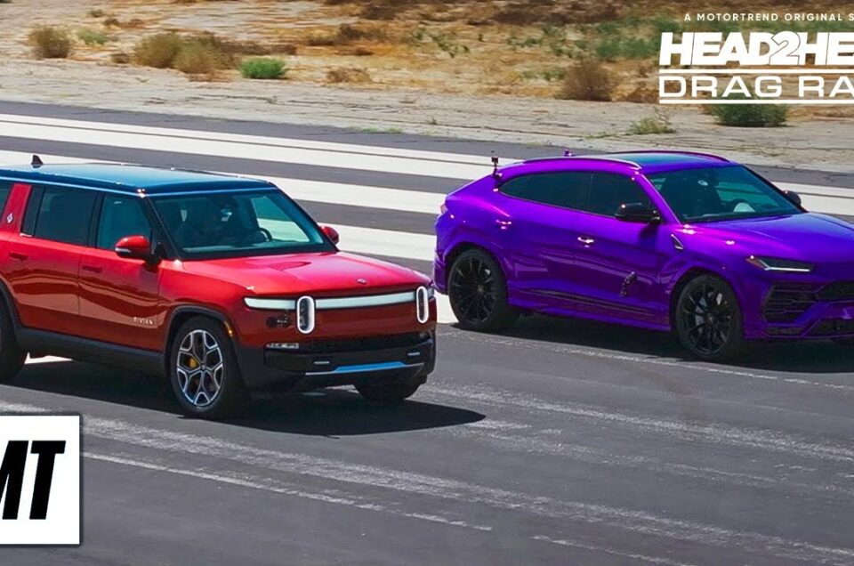 Battle of Supercrossovers: Rivian R1S and Lamborghini Urus Compete in a Straight Line Race (VIDEO)