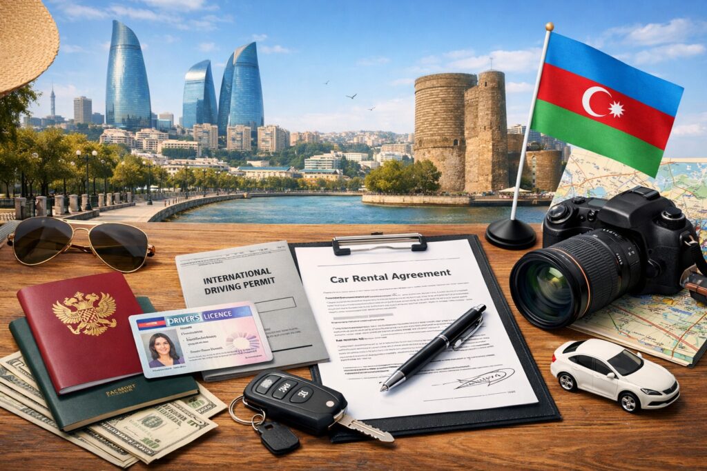 Какие документы нужны для бронирования авто в Баку? Нужна ли предоплата? Условия Baku Cars