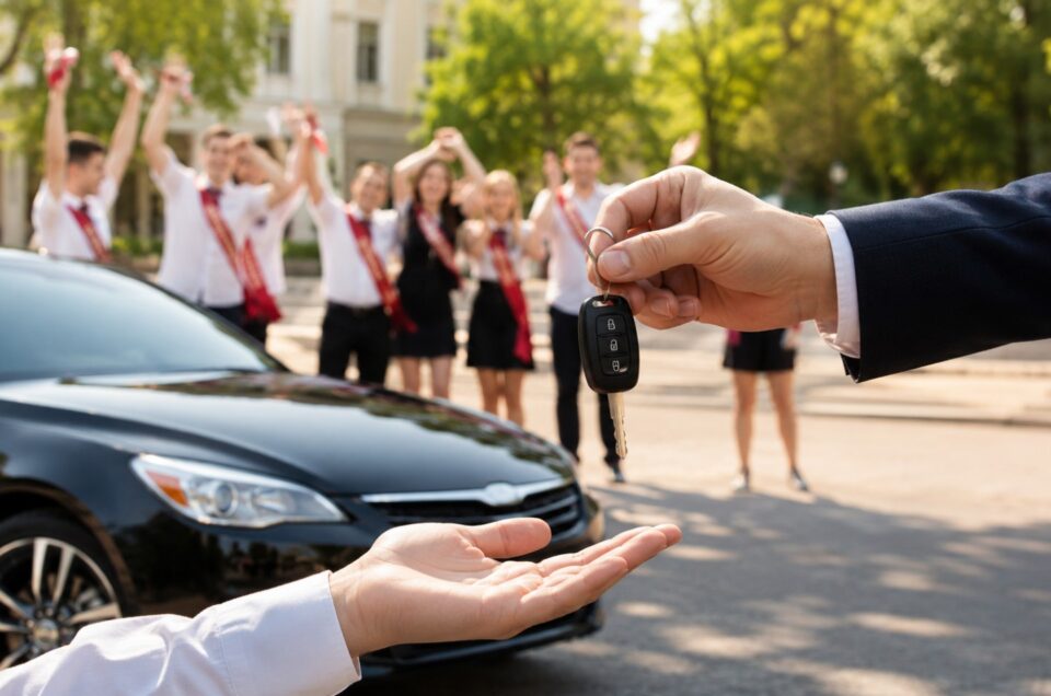 What Penalties Could Graduates Face for Renting Cars on Last Bell Day in Azerbaijan?