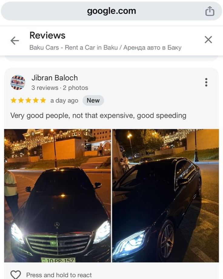 Baku Rent a Car