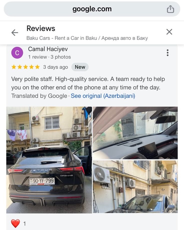 Car Rental Baku
