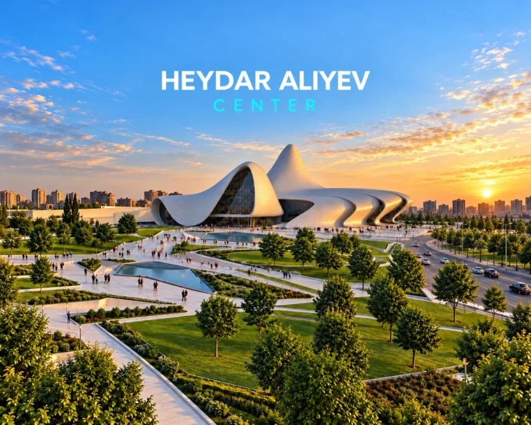 Heydar Aliyev Center – Discover Baku with BAKUCARS Rent a Car