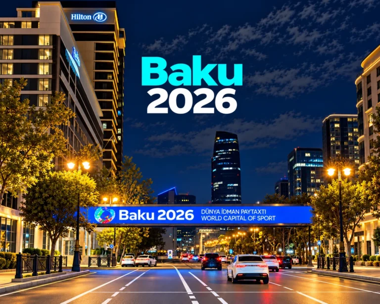 BAKU 2026 – WORLD CAPITAL OF SPORT